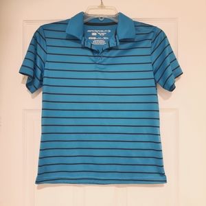 Boys striped golf shirt